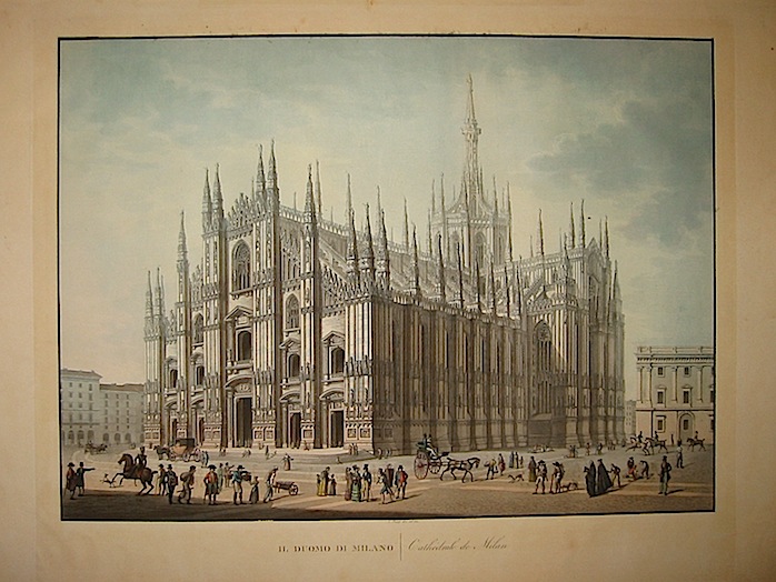 Rupp Ladislaus (1793-1854) Il Duomo di Milano 1824 Milano